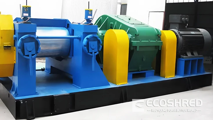 scrap tyre recycling plant