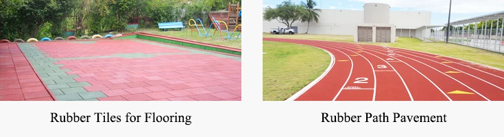 rubber tiles making machine
