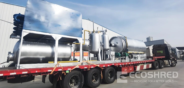 waste tire pyrolysis machine