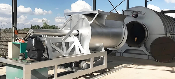 pyrolysis automatic feeder