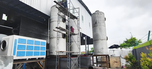 spray tower